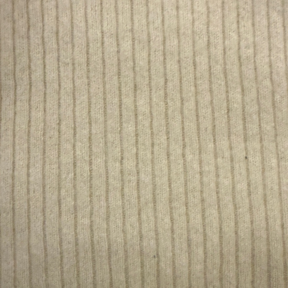 Chic Beige Ribbed 100% cashmere Tank Top - Picture 3 of 6